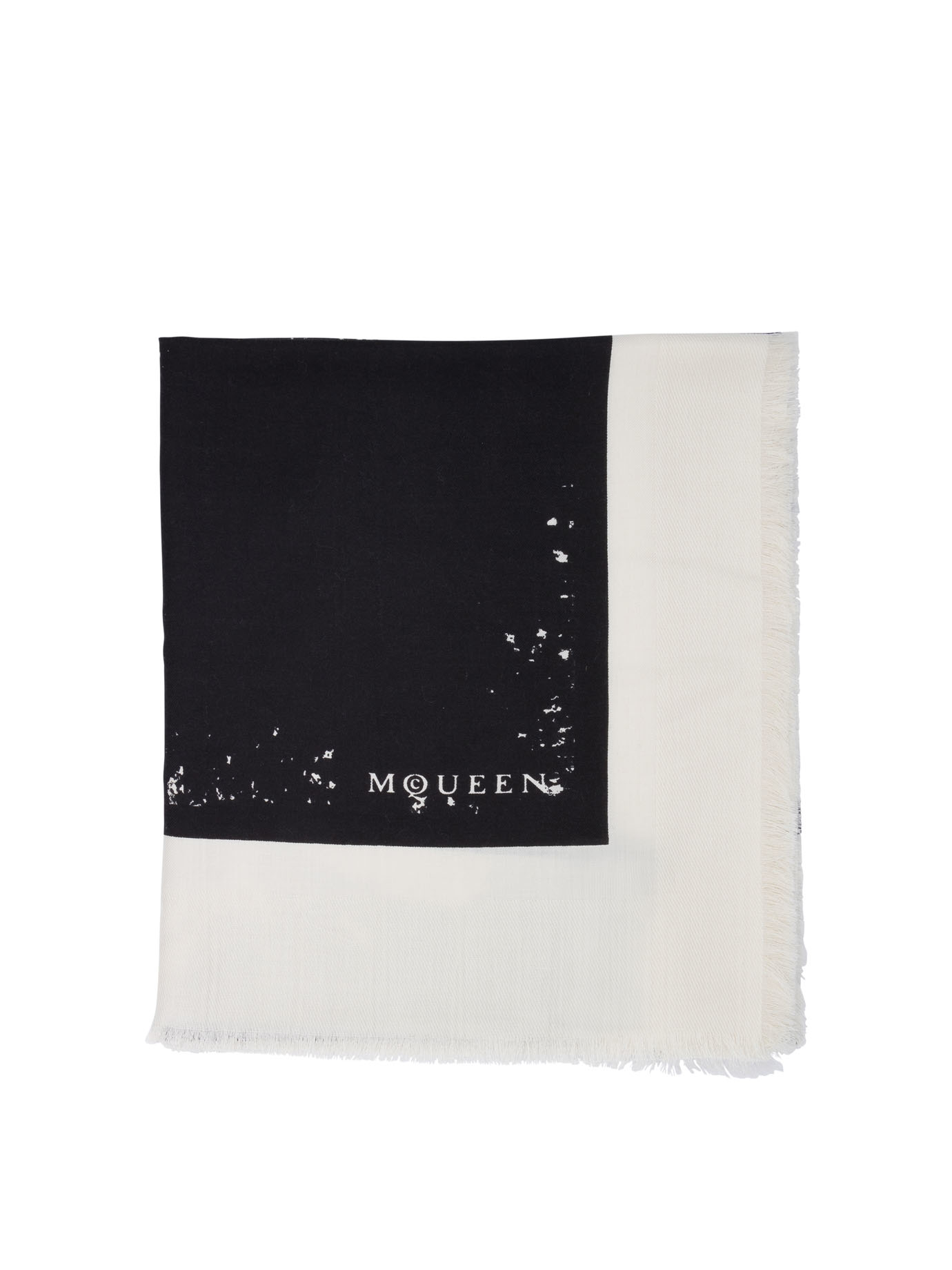 스카프 위드 로고 McQueen